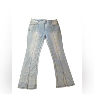 Umgee Light Blue Flare Jeans